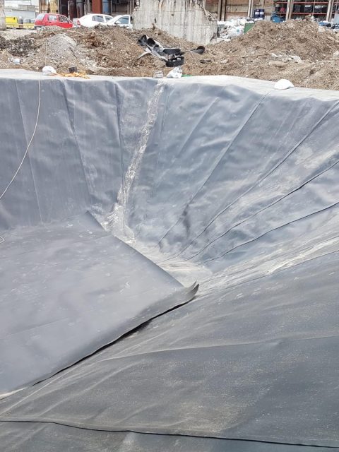 Impermeabilizare bazin retentie la ECO BURN Brazi – concyngeoconstruct 2